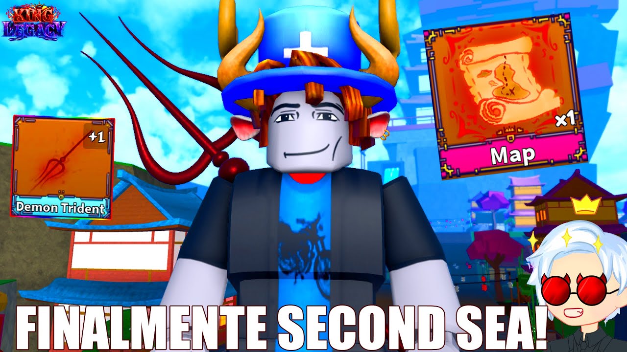 COMO IR PARA SEA 2 NO KING LEGACY O MAR MISTERIOSO!! - Roblox 